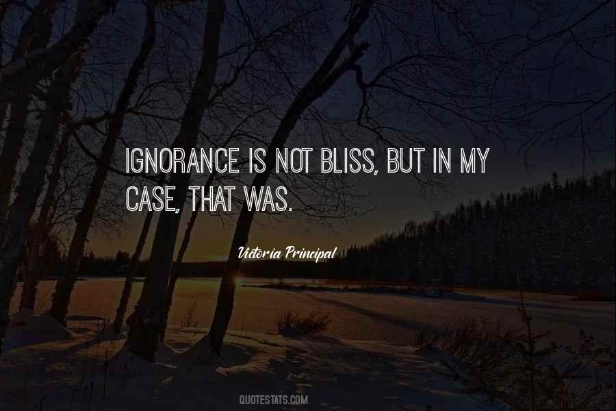 Ignorance Bliss Quotes #221618