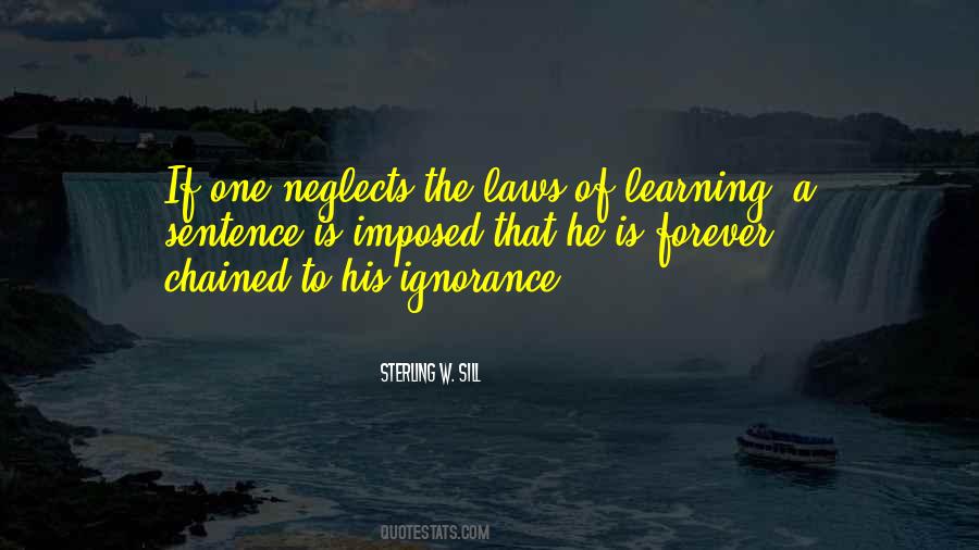 Ignorance Of Law Quotes #1143593