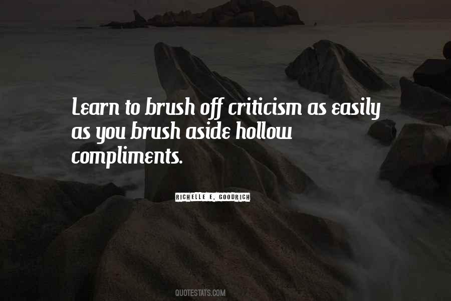 Ignore Criticism Quotes #1482560