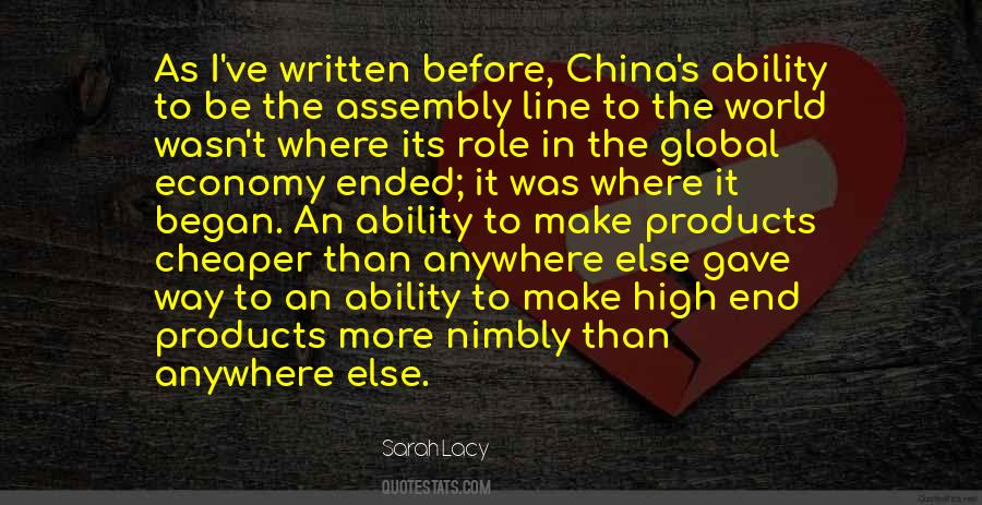 Quotes About The Assembly Line #428477