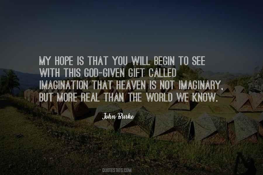 Imaginary World Quotes #1141872