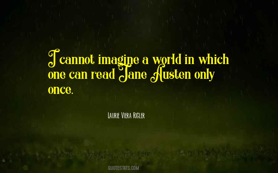 Imagine A World Quotes #106768