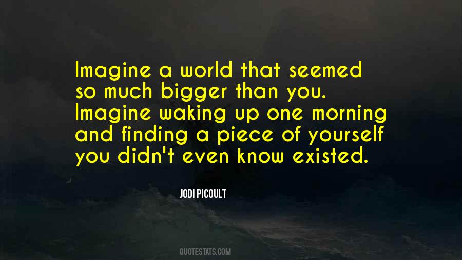 Imagine A World Quotes #1378260