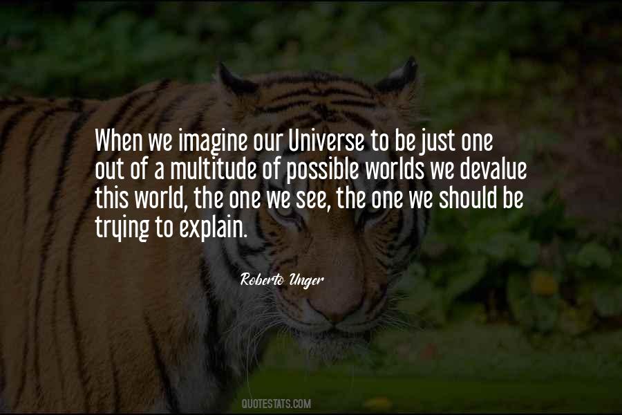Imagine A World Quotes #58635