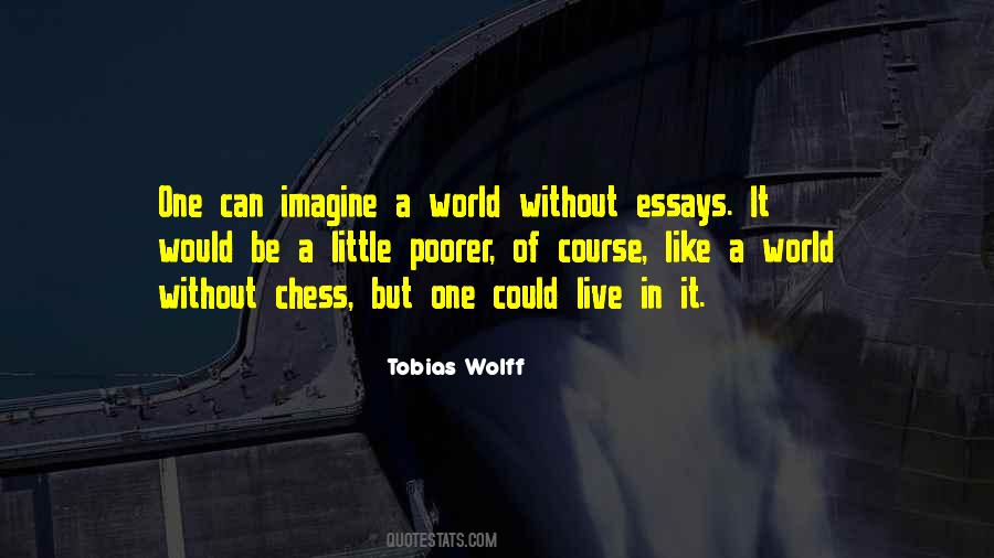 Imagine A World Without Quotes #131478