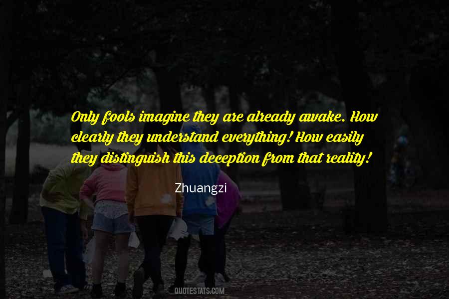 Imagine Reality Quotes #1857501