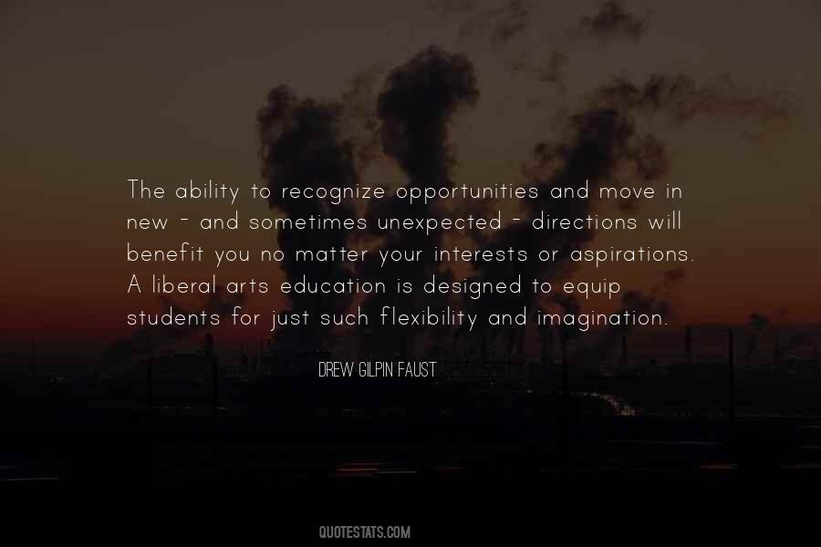 Quotes About The Arts And Education #341617