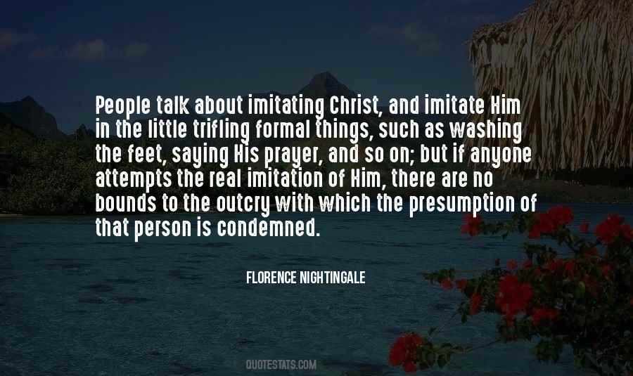 Imitate Christ Quotes #1607419