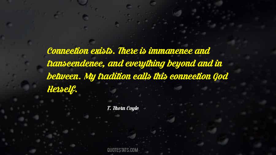 Immanence God Quotes #603044