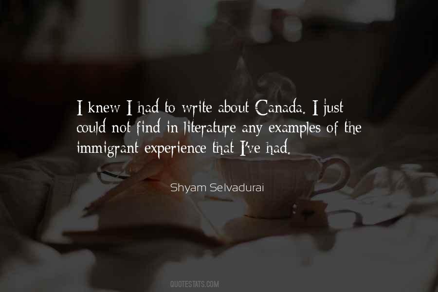 Immigrant Experience Quotes #10330
