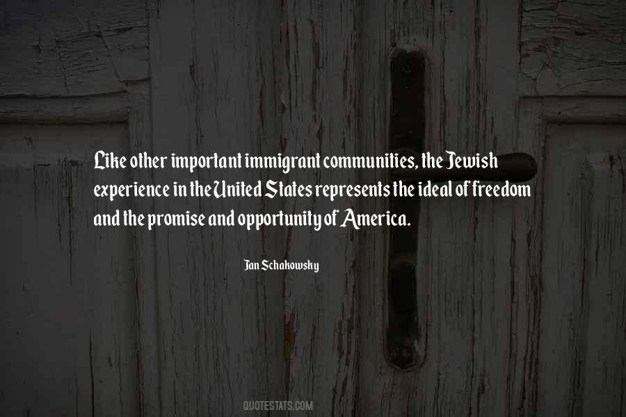 Immigrant Experience Quotes #1706530