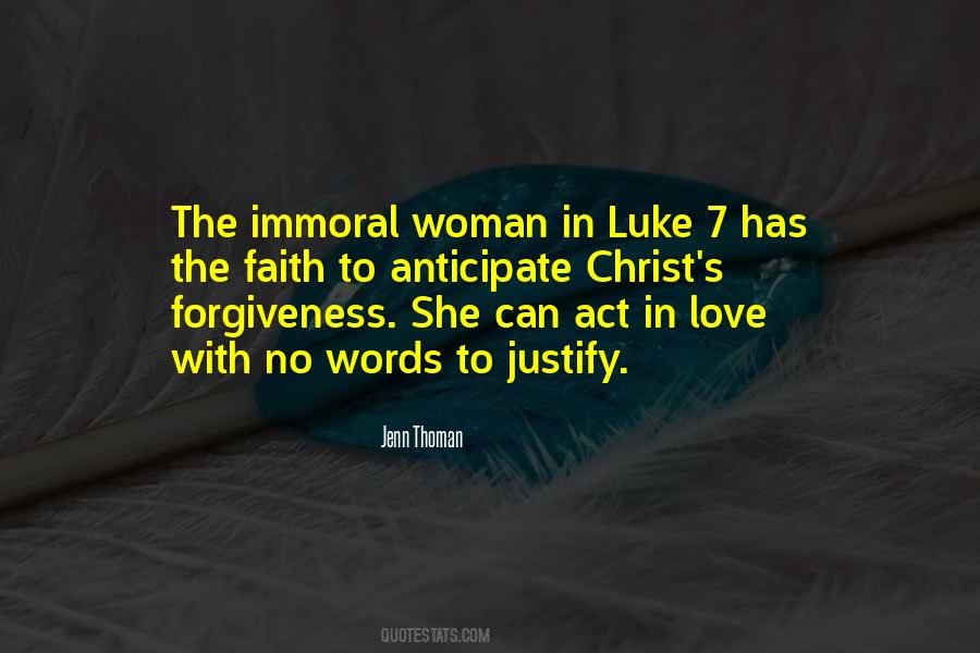 Immoral Love Quotes #1543626
