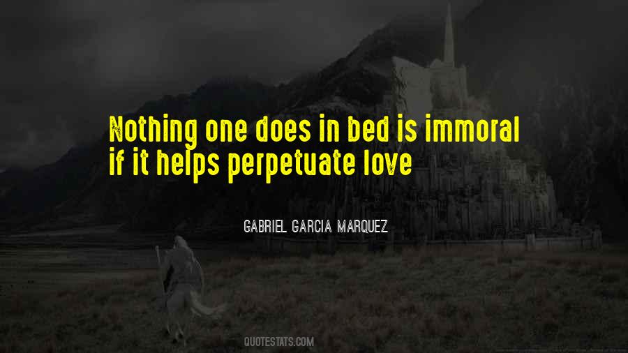 Immoral Love Quotes #1725338