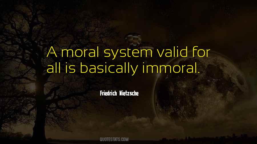Immoral Quotes #1088109