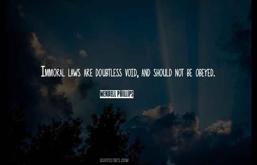 Immoral Quotes #1239070