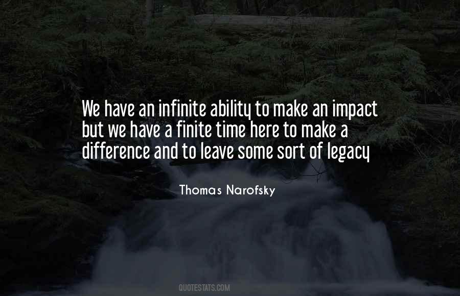 Impact Inspirational Quotes #1038617