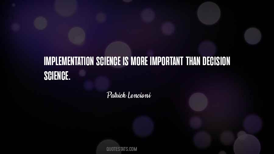 Implementation Science Quotes #1435892