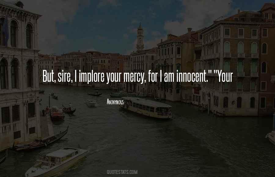 Implore Quotes #1135502