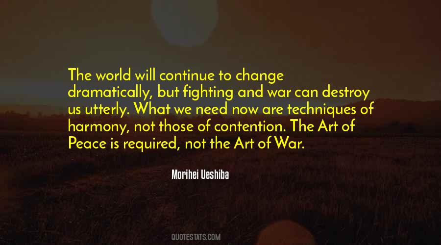 Quotes About The Art Of War #1380120