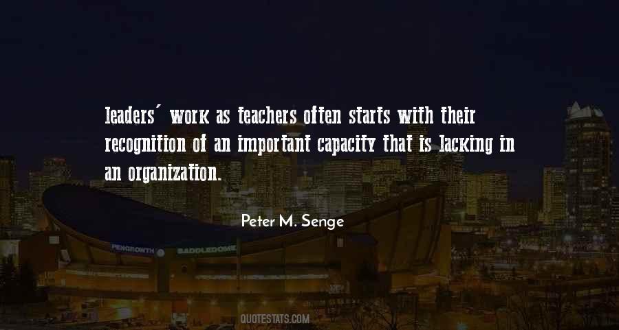 Important Leaders Quotes #1025681