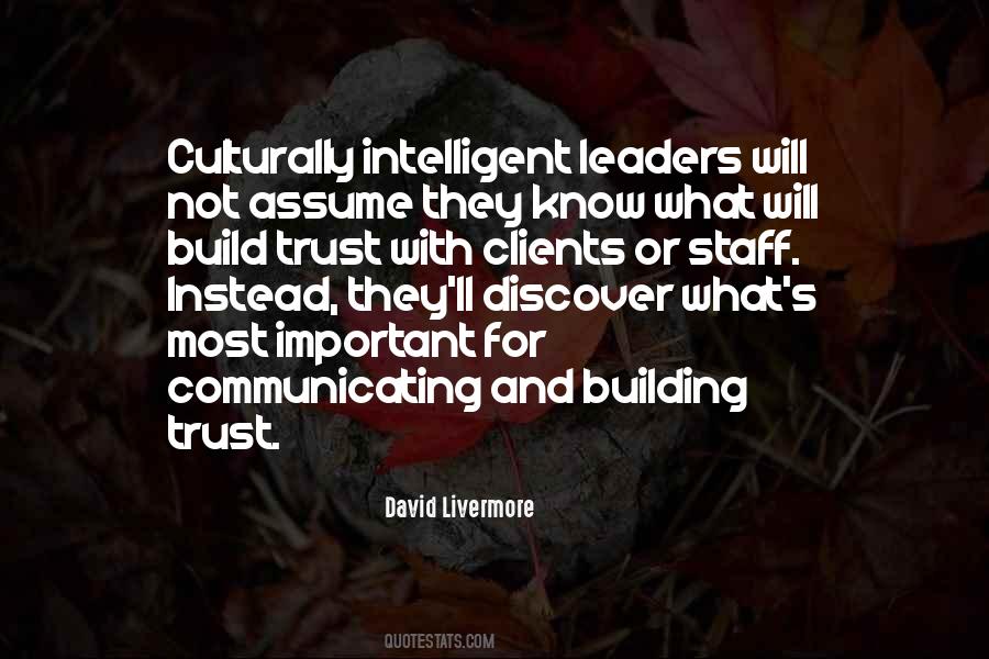 Important Leaders Quotes #1082255