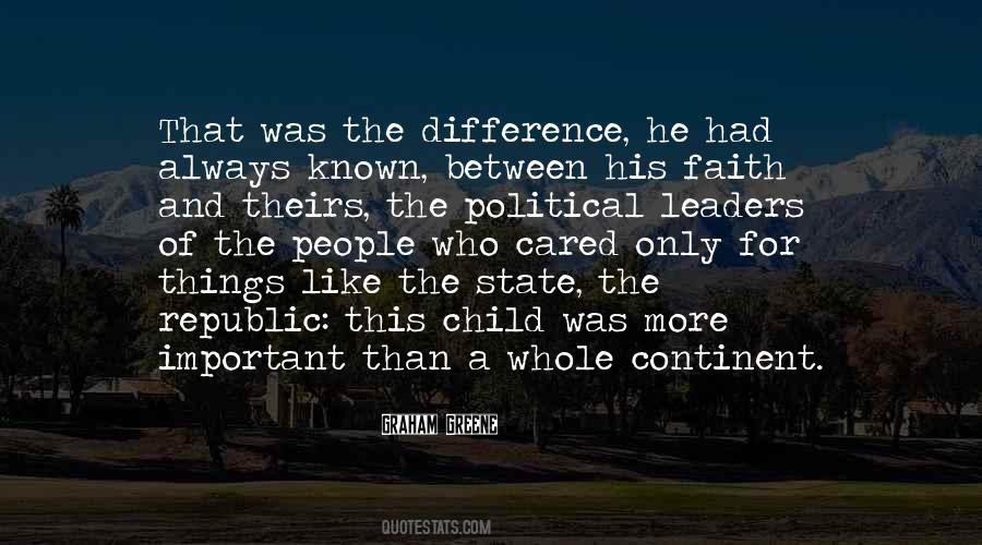 Important Leaders Quotes #1259125