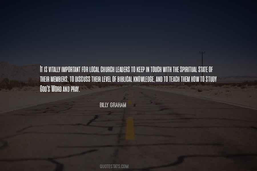 Important Leaders Quotes #1578929
