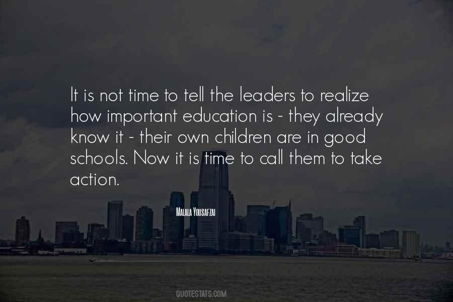 Important Leaders Quotes #1805705