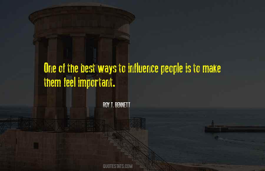 Important Leaders Quotes #180678