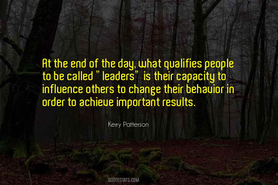 Important Leaders Quotes #199266