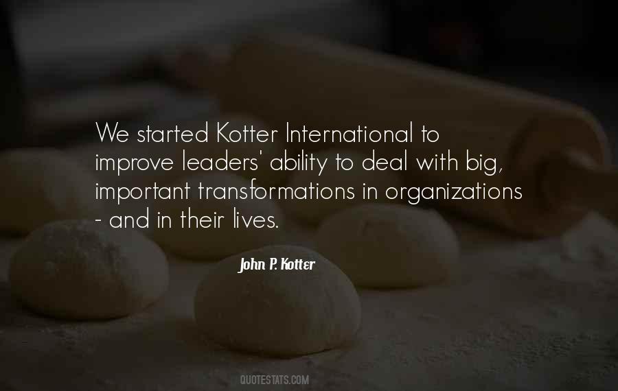 Important Leaders Quotes #830643