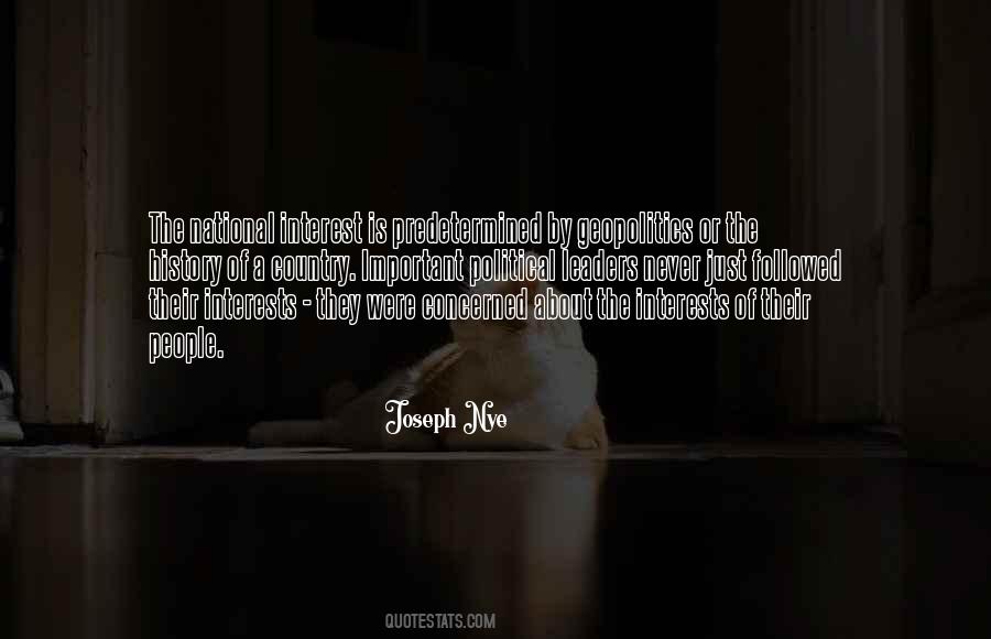 Important Leaders Quotes #890019