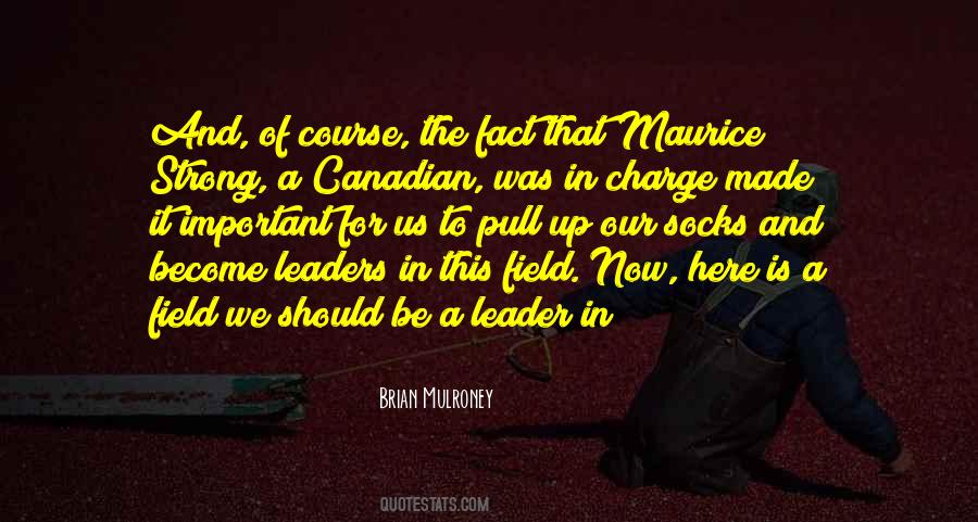 Important Leaders Quotes #939544
