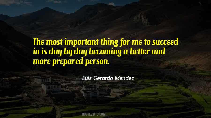 Important Person To Me Quotes #119757