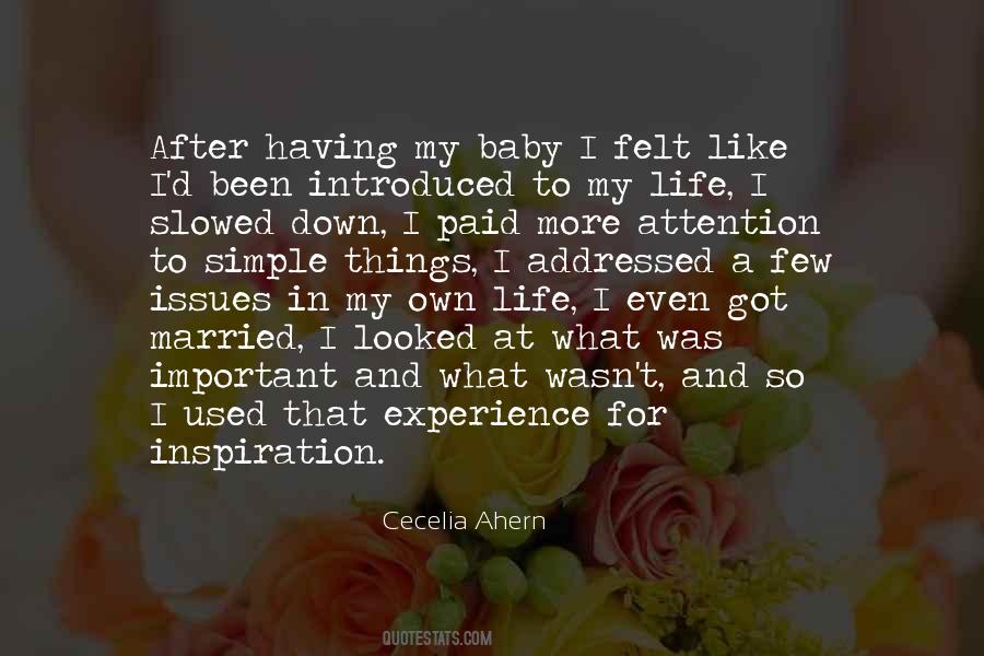 Important Things In My Life Quotes #1141016