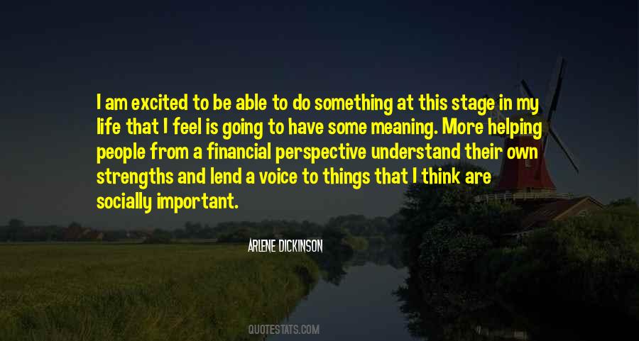 Important Things In My Life Quotes #988241