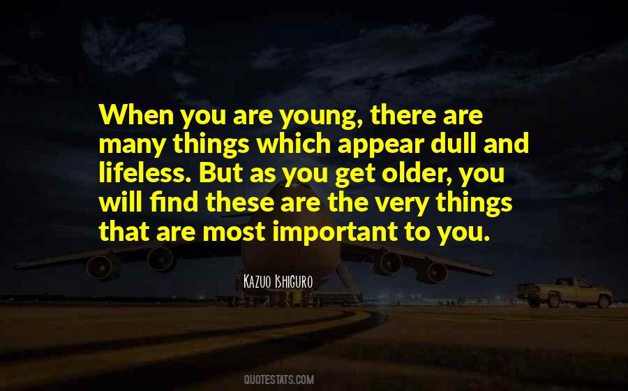 Important To You Quotes #1218652