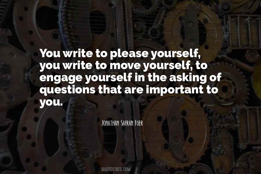 Important To You Quotes #1808949