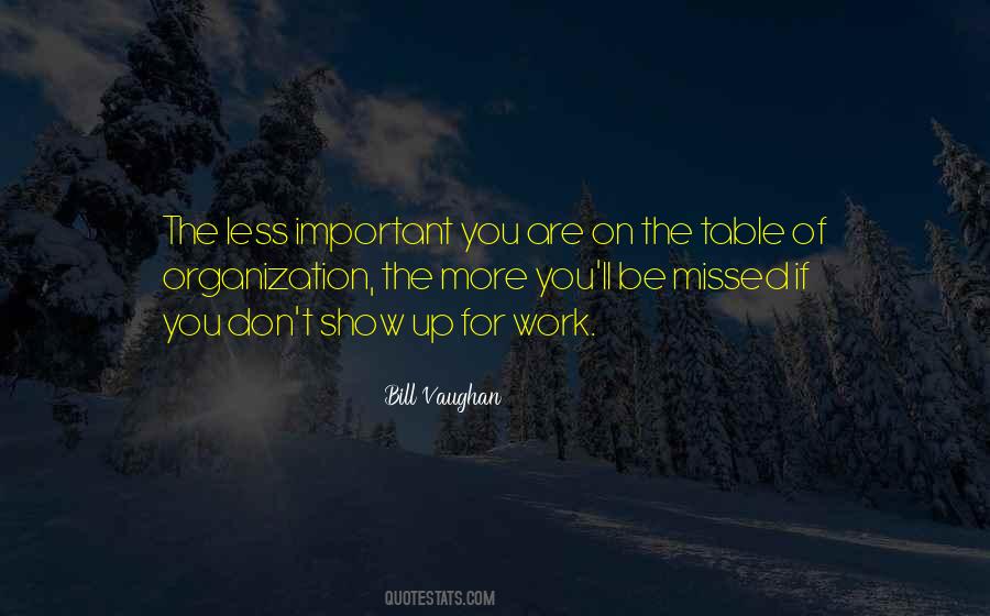 Important You Are Quotes #1363897