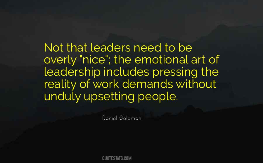 Quotes About The Art Of Leadership #1421474