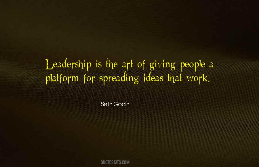 Quotes About The Art Of Leadership #529770