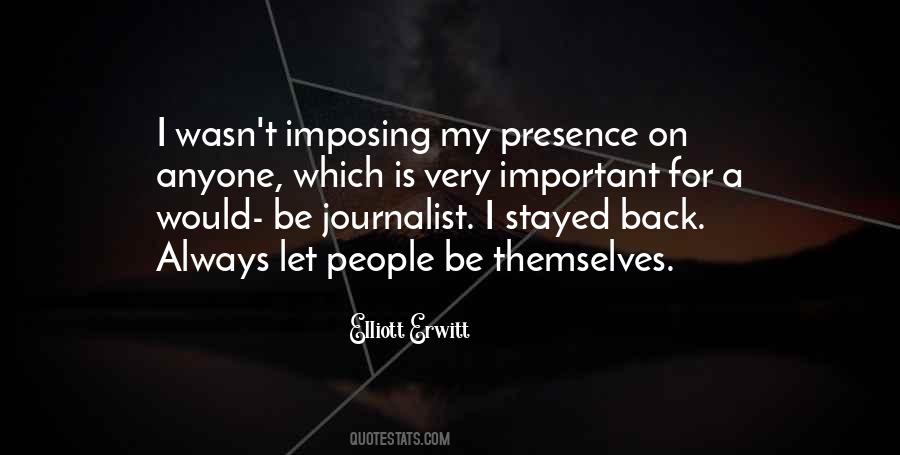 Imposing Your Will Quotes #237966