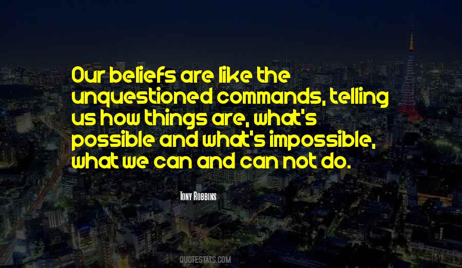 Impossible And Possible Quotes #190647