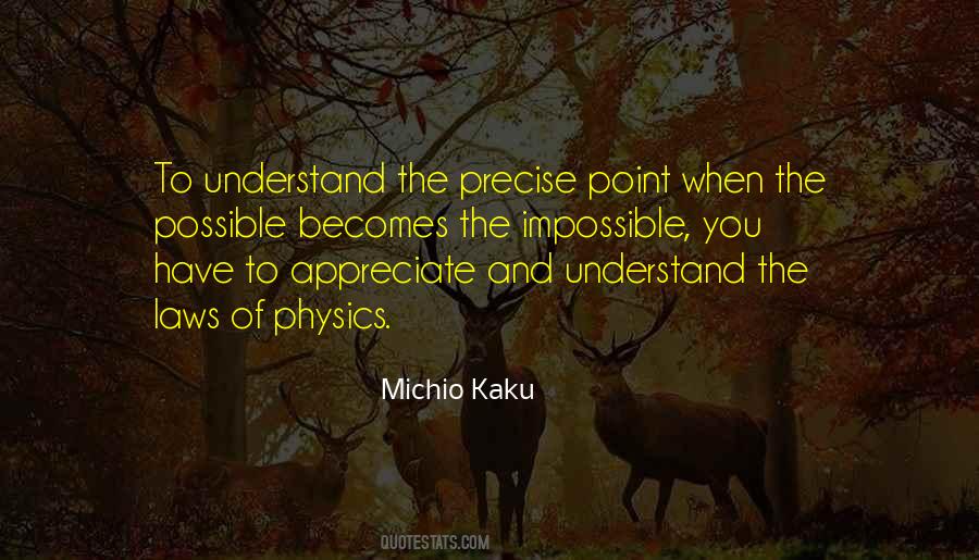 Impossible And Possible Quotes #490539