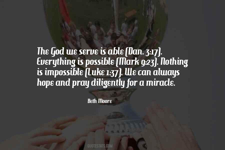 Impossible And Possible Quotes #758574