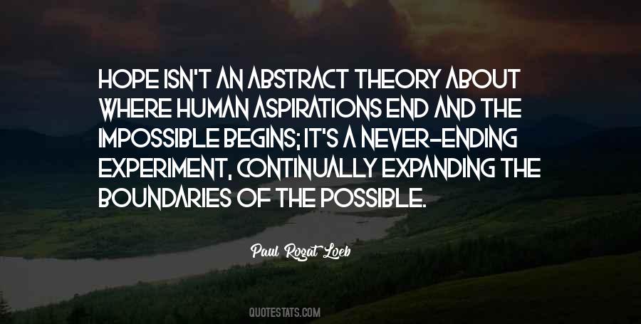 Impossible And Possible Quotes #966808