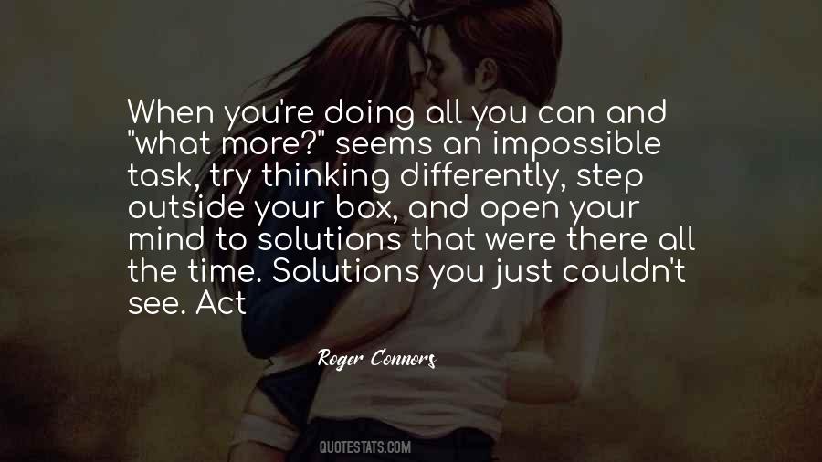 Impossible Task Quotes #1434058