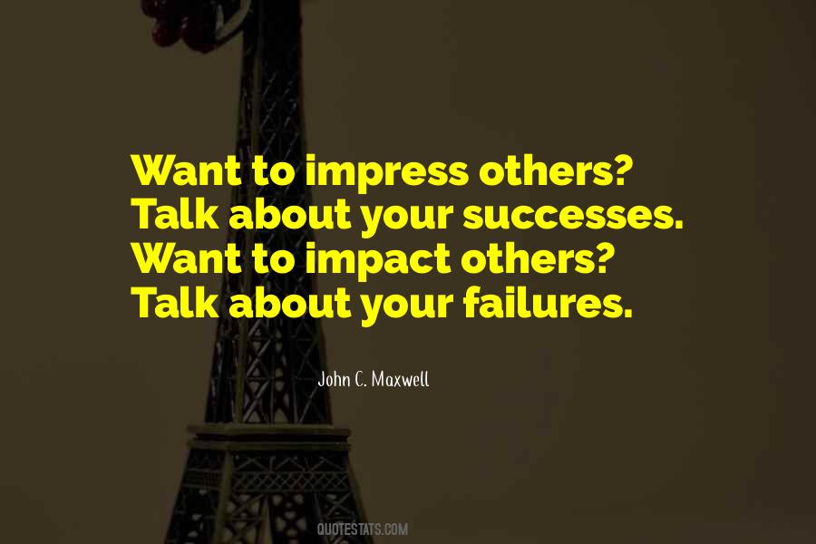 Impress Others Quotes #1151670