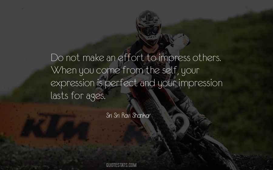 Impress Others Quotes #1337309