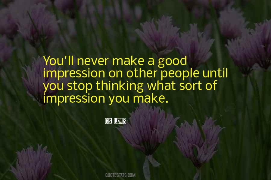 Impression Quotes #76281 Impression Quotes #76281